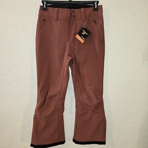 Columbia Titanium Women's Ski Pants Roffee Ridge V Pant 10 short Mauve WK8781